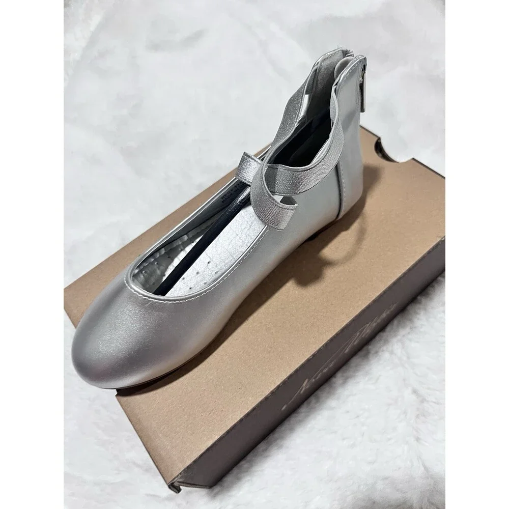 Nova Utopia Toddler Little Girls Dress Ballet Ankle Strap Flat Shoes